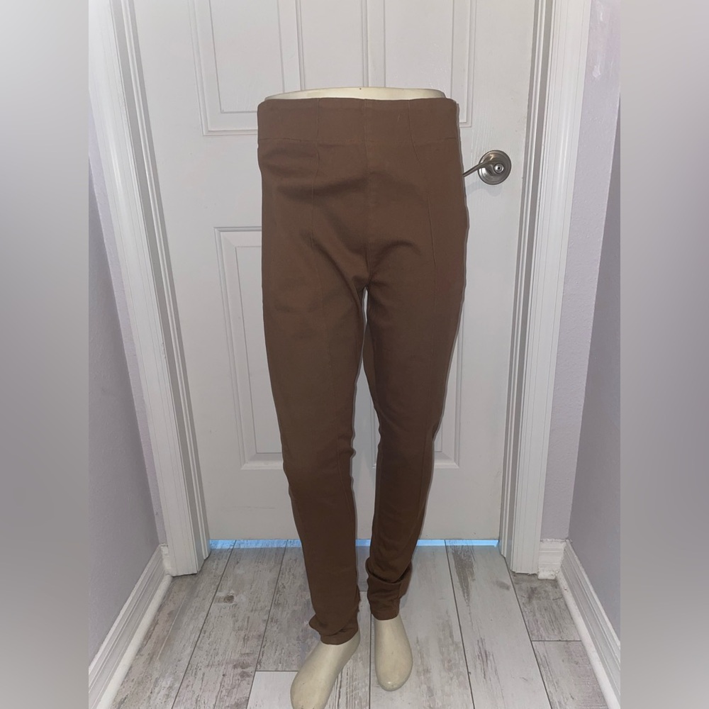 Prairie Underground Taupe/Brown Cigarette Leg Long Pants